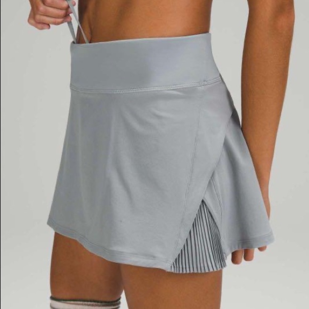 Play off the pleats skirt